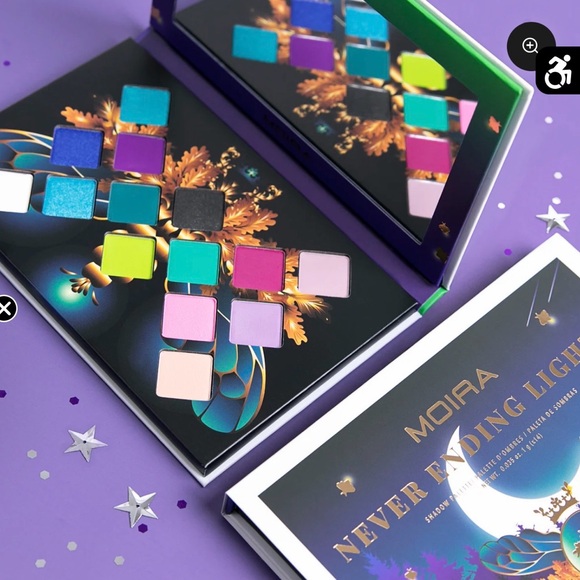 Moira Beauty Other - MOIRA “NEVER ENDING LIGHTS” EYESHADOW PALETTE - BRAND NEW in the sleeve!